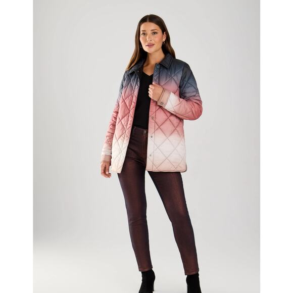 FDJ Quilted Ombre Jacket NWT size XL - Picture 5 of 10